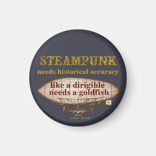 Steampunk Magnet (Vorne)
