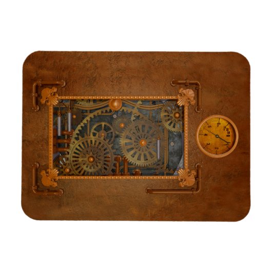 Steampunk Magnet (Horizontal)