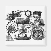 Steampunk Magnet (Vorne)
