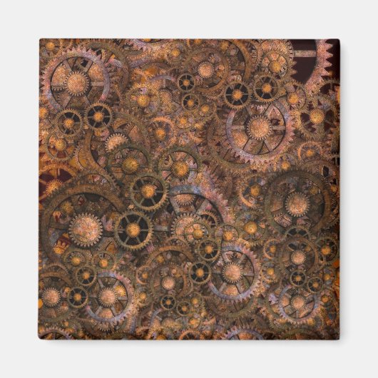 Steampunk Magnet (Vorne)