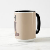 STEAMPUNK MAMA KAFFEE MUGS TASSE (VorderseiteRechts)