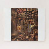 Steampunk~Man Höhle~Gages~Meters~Pipes~ Puzzle (Horizontal)