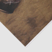 Steampunk Man mit Raven Decoupage Paper Seidenpapier (Detail)