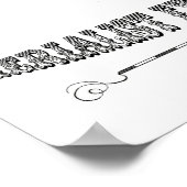 Steampunk Man mit Wings & Heißluftballon Poster (Ecke)