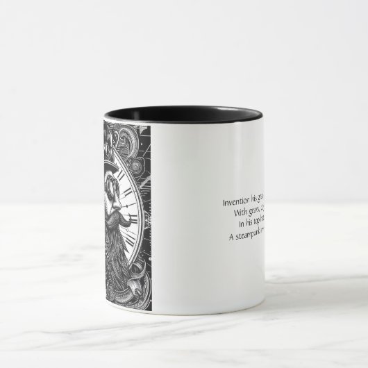 Steampunk Man Tasse (Zentrum)