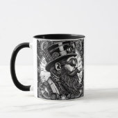 Steampunk Man Tasse (Links)
