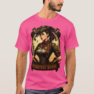 Steampunk Maniac Ingenieur Mechanik T-Shirt