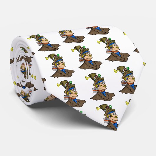 Steampunk Mann-Krawatte Krawatte (Gerollt)