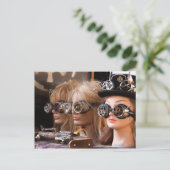 Steampunk Mannequins Postkarte (Stehend Vorderseite)