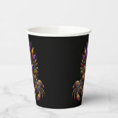 Steampunk Mardi Gras Pappbecher (Links)