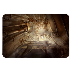 Steampunk - Marine - Die Fluchtluke Magnet