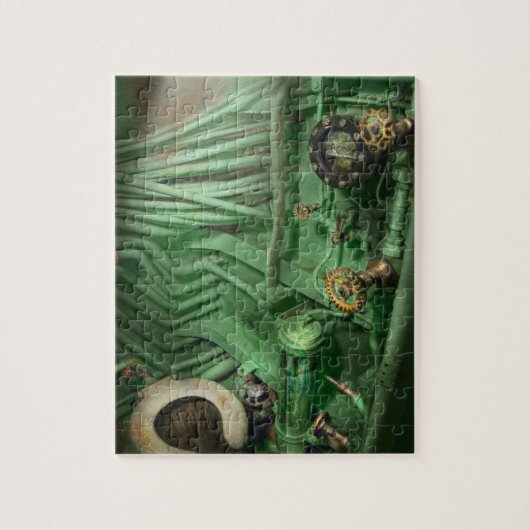 Steampunk - Marine - Rohrleitungen - Der Kopf Puzzle (Vertikal)