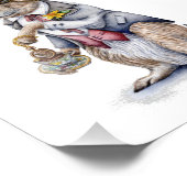 Steampunk März Hare Fotodruck (Ecke)