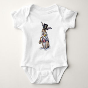 Steampunk-März-Hase Baby Strampler