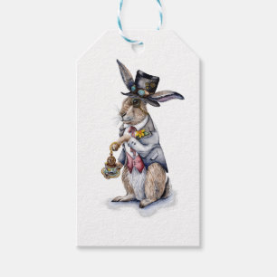 Steampunk März-Hasen Geschenkanhänger