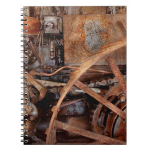 Steampunk - Maschine - Das industrielle Zeitalter Notizblock