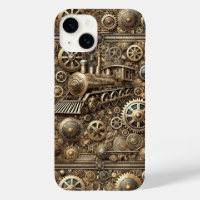 Steampunk-Maschinenwelt