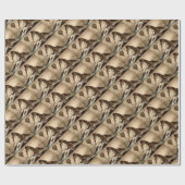 Steampunk Matterhorn Geschenkpapier (Flach)