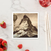 Steampunk Matterhorn Serviette (Beispiel)