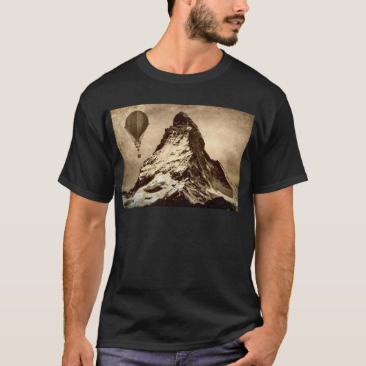Steampunk Matterhorn T-Shirt (Vorderseite)