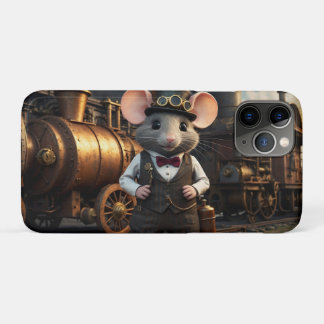 Steampunk Maus und Zug Case-Mate iPhone Hülle