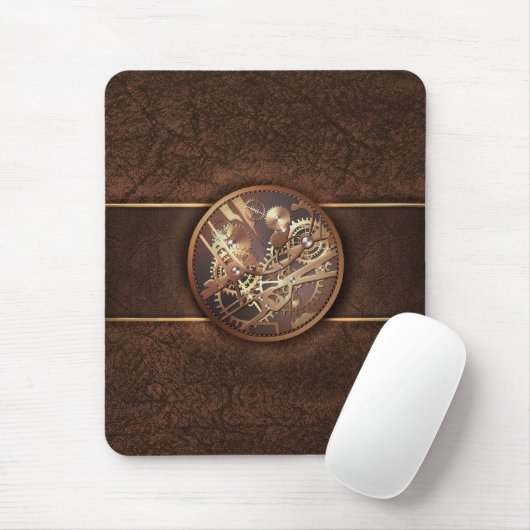 steampunk Mausunterlage Mousepad (Mit Mouse)