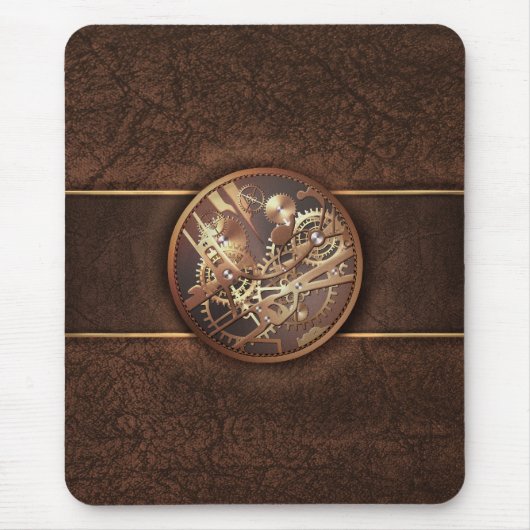 steampunk Mausunterlage Mousepad (Vorne)
