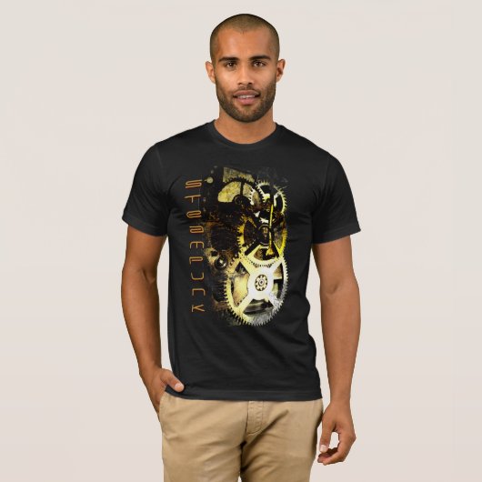 Steampunk Mech T-Shirt (Vorne ganz)