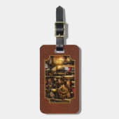 Steampunk - Mechanica Gepäckanhänger (Vorderseite vertikal)