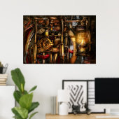 Steampunk - Mechanica Poster (Heimbüro)