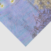 Steampunk Mechanical Edison Light Bulb Architect Seidenpapier (Ausschnitt)