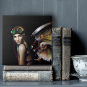 Steampunk Mechanical Fairy Fliese