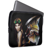 Steampunk Mechanical Fairy Laptopschutzhülle (Vorne Rechts)