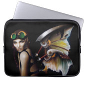 Steampunk Mechanical Fairy Laptopschutzhülle (Vorderseite)