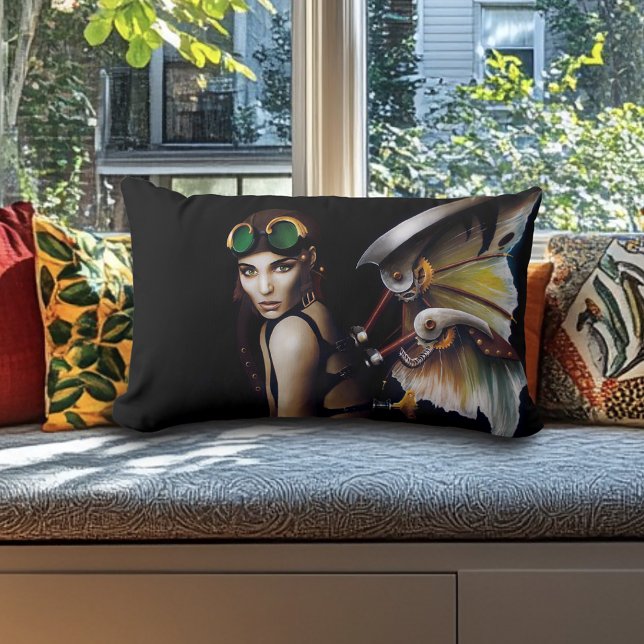 Steampunk Mechanical Fairy Lendenkissen (Von Creator hochgeladen)