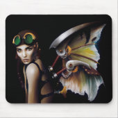 Steampunk Mechanical Fairy Mousepad (Vorne)