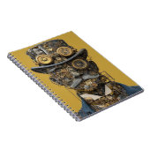 Steampunk Mechanical Gentleman Notizblock (Rechte Seite)