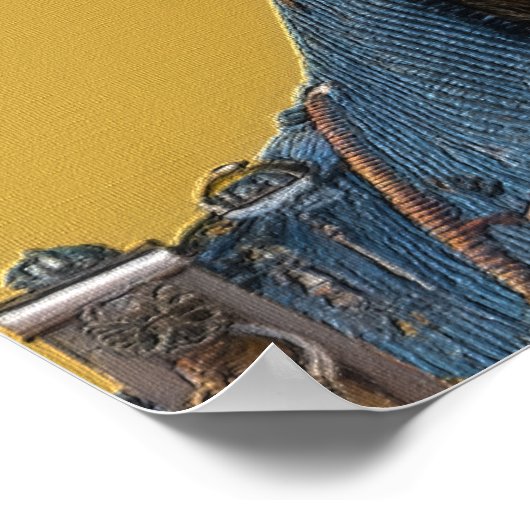 Steampunk Mechanical Gentleman Poster (Ecke)