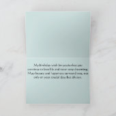 Steampunk Mechanics Vintagen Geburtstag für einen Karte (Innenseite)