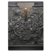 Steampunk-Mechanik-Map-Clip Klemmbrett (Vorderseite)
