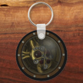 Steampunk Mechanische Herzkette Schlüsselanhänger (Vorderseite)