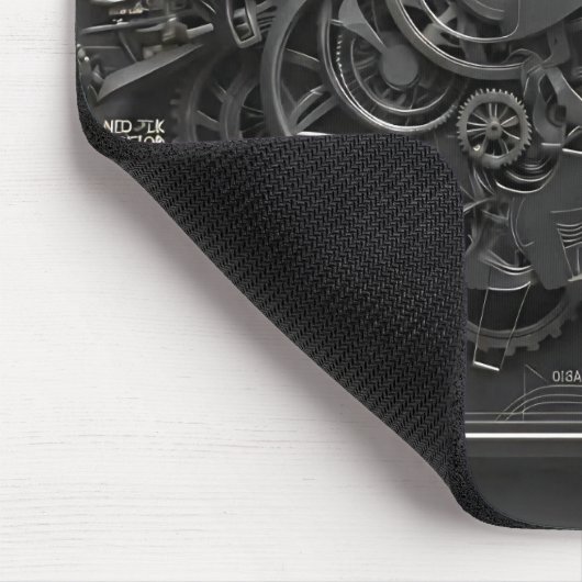 Steampunk-Mechanische-Karte-Mauspad Mousepad (Ecke)