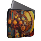 Steampunk-Mechanische-Orb-Komposition Laptopschutzhülle (Vorne Rechts)
