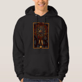 Steampunk Mechanische Pendellummanteluhr Hoodie (Vorderseite)