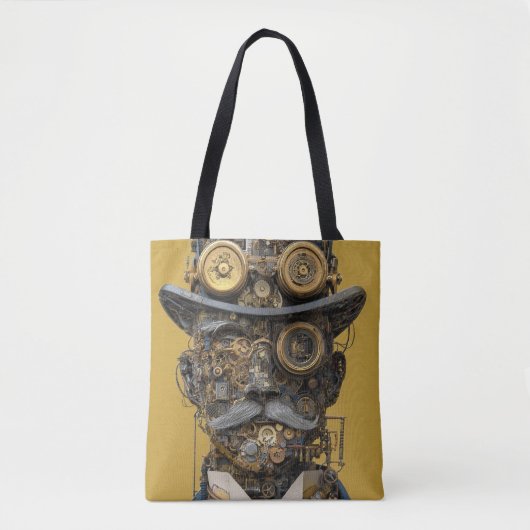 Steampunk-Mechanischer Gentleman Tasche (Vorderseite)