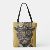 Steampunk-Mechanischer Gentleman Tasche (Rückseite)