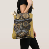 Steampunk-Mechanischer Gentleman Tasche (Von Nahem)