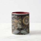 Steampunk-Mechanischer Gentleman Tasse (Zentrum)