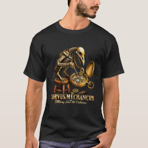 Steampunk Mechanischer Vogel Uhrwerk Vintage Victo T-Shirt