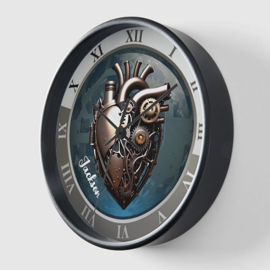 Steampunk Mechanisches Herz Uhr (Winkel)